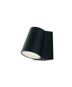 APPLIQUE "SINTESI" ALLUMINIO NERO A LED, 390 LM
